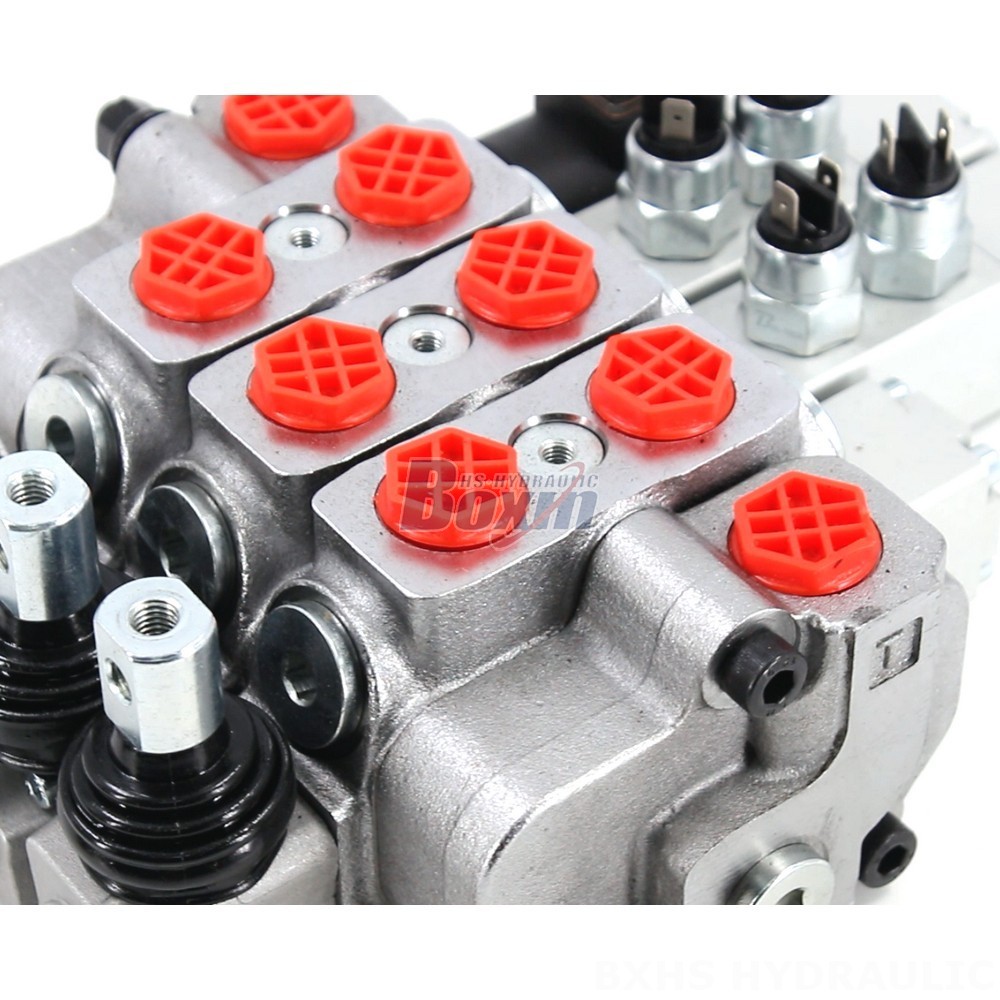 SD6 3-Spool Directional Valve: OEM & ODM Services Available - Hydraulic Valves detail image